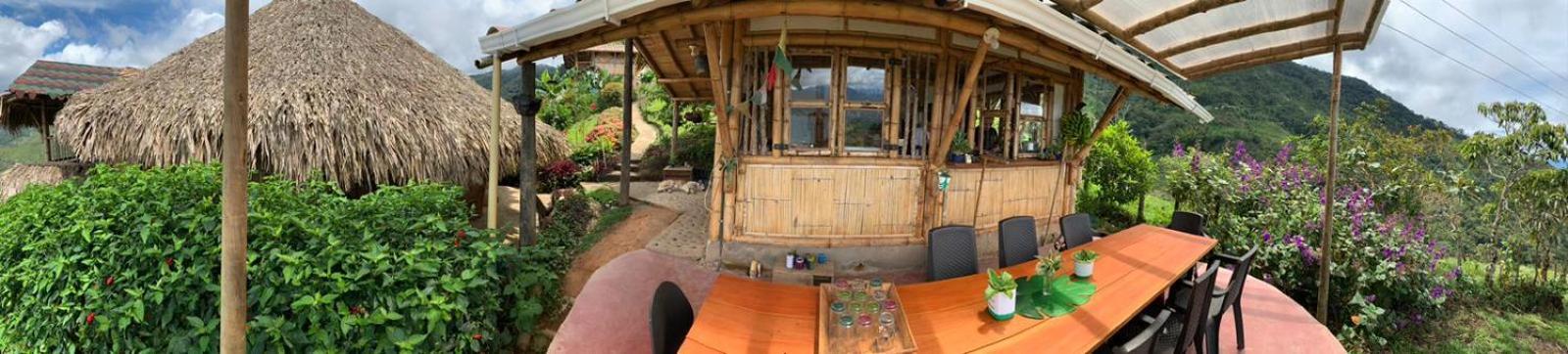 Ecohotel Soplo Del Tambo Cocorná Exteriér fotografie
