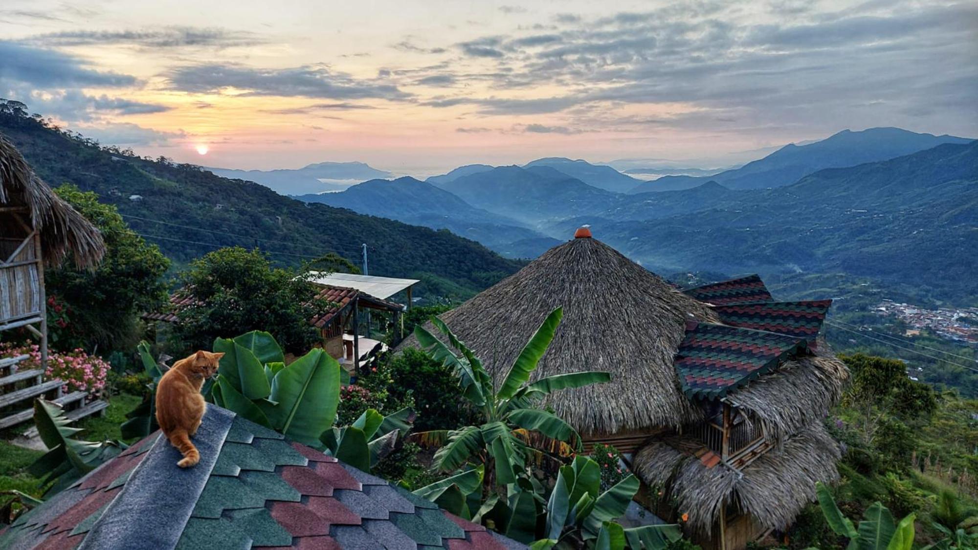 Ecohotel Soplo Del Tambo Cocorná Exteriér fotografie