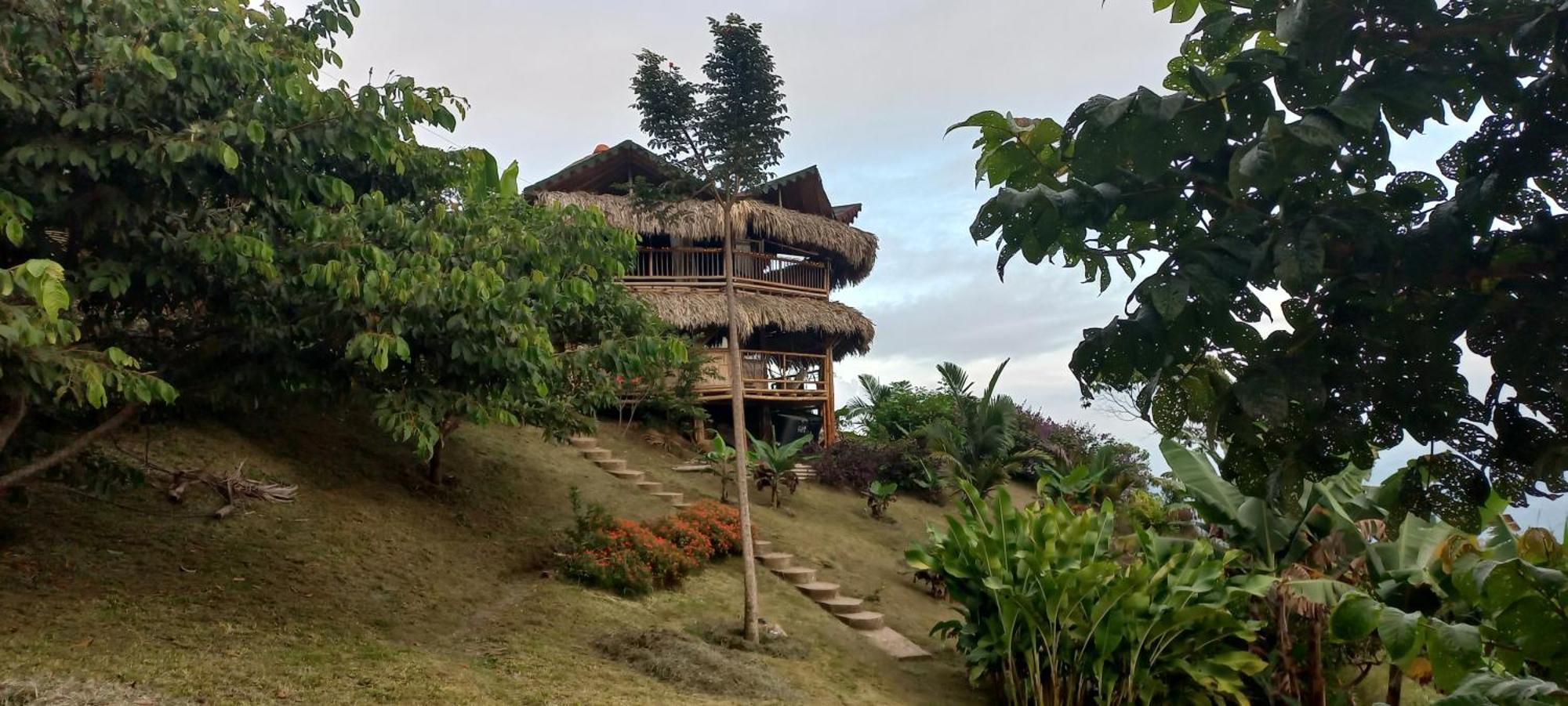 Ecohotel Soplo Del Tambo Cocorná Exteriér fotografie