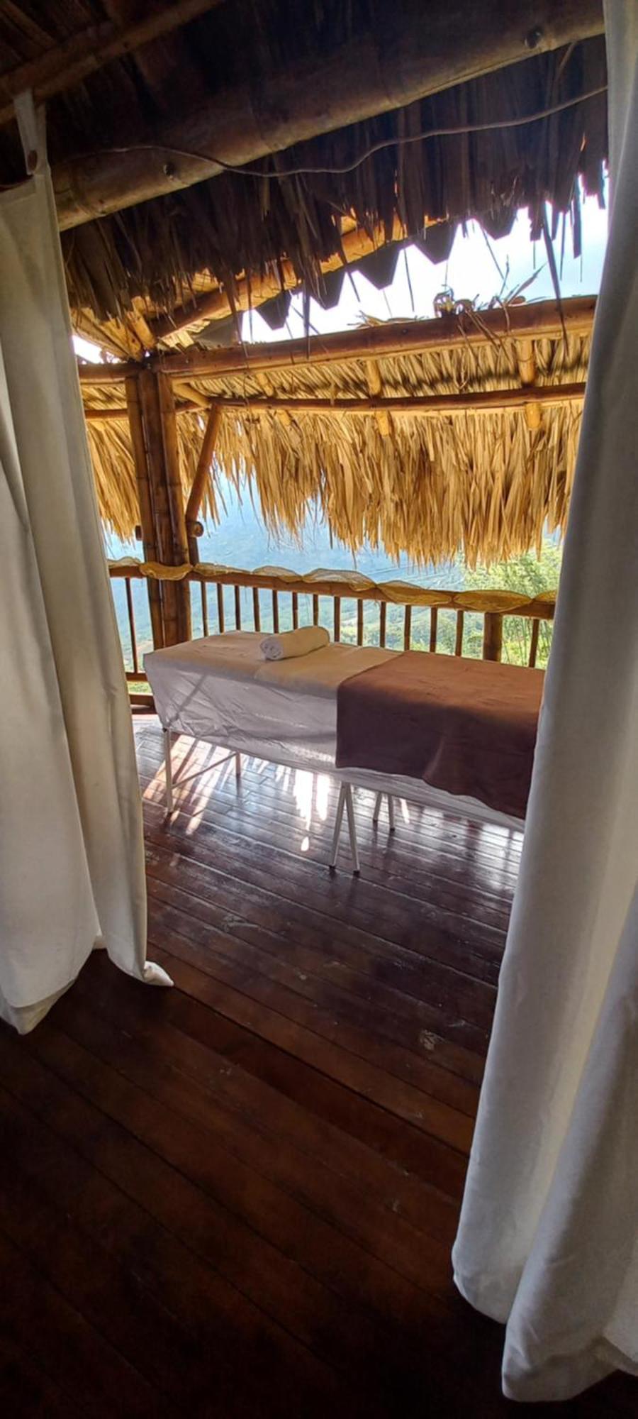 Ecohotel Soplo Del Tambo Cocorná Exteriér fotografie